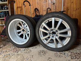 Alufelgen mit Sommerreifen Goodyear Eagle F1 245/40 R18