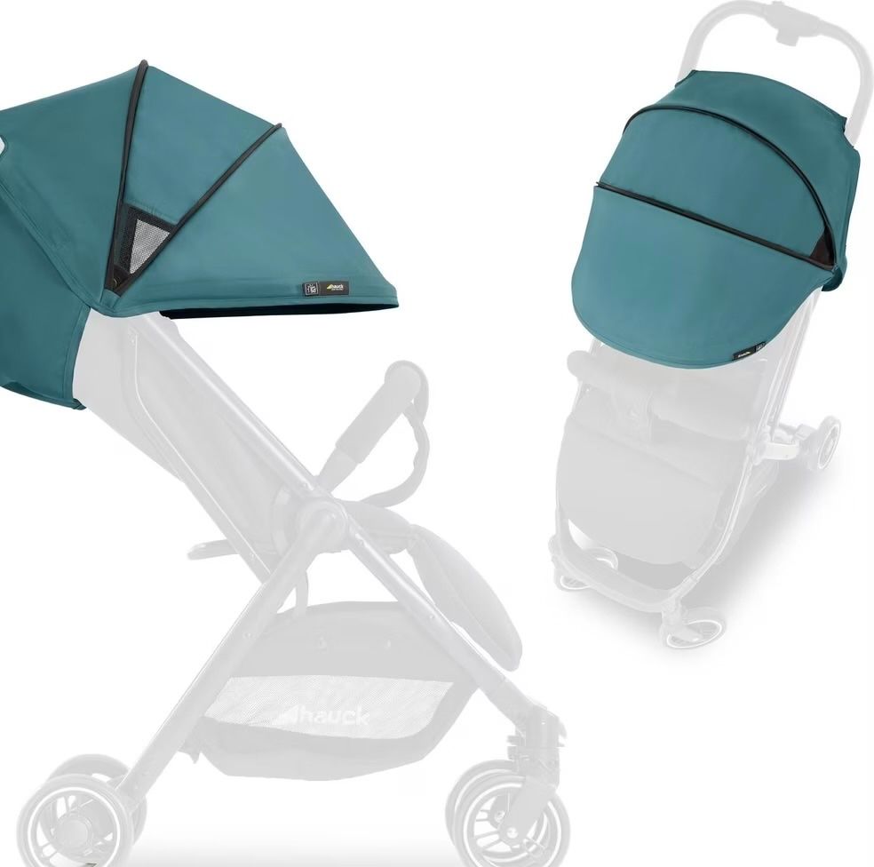 Hauck Carrozzine: Hauk Swift X Sonnenverdeck Petrol – Nuovo e nell'imballaggio originale da Basel venduto da Seifehuesli 7
