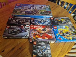 Lego Konvolut City, Technic, Ninjago ungeöffnet