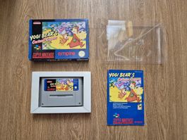 Snes Yogi Bears Cartoon Capers inkl. OVP und Schutzhülle