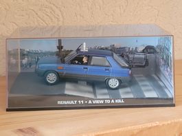 Auto 1:43 - Renault 11 - Diorama James Bond 007
