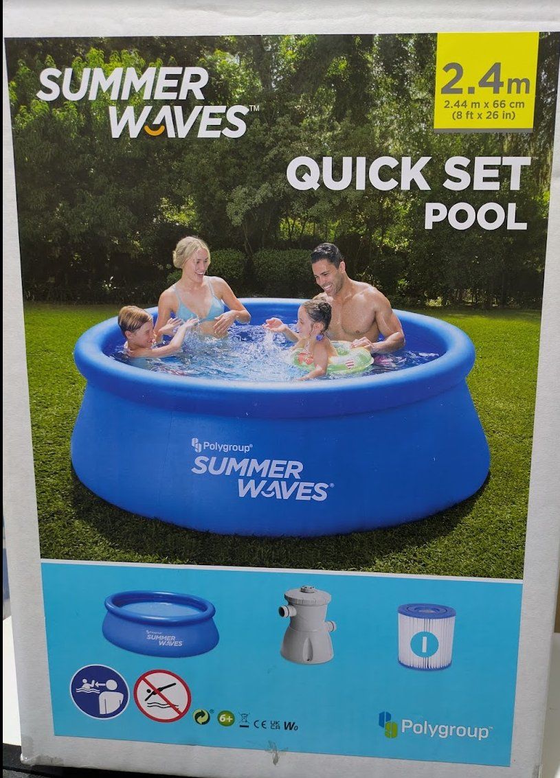 Piscine: Polygroup Summer Waves (Quick Set Pool) – Usato da Immensee venduto da salesolino 3