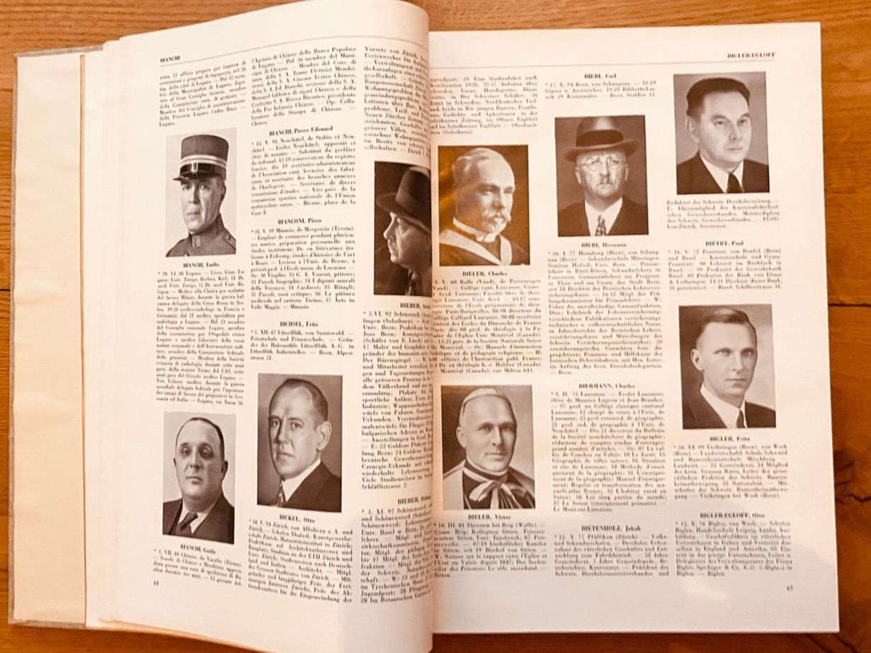 Libri: Neue Schweizer Biographie, A. Bruckner – Usato da Altdorf UR venduto da luk_2p75 4