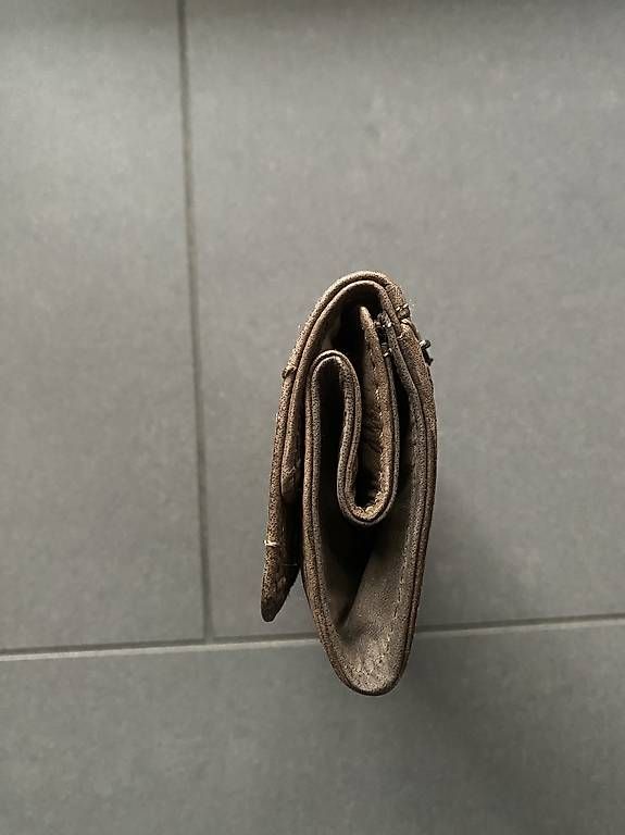 Borse: Tabaktasche mit Reissverschluss Naturleder – Usato da Trübbach venduto da alf_5fpf 2