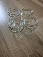 4 Marmeladengläser, Einmachgläser, 390ml