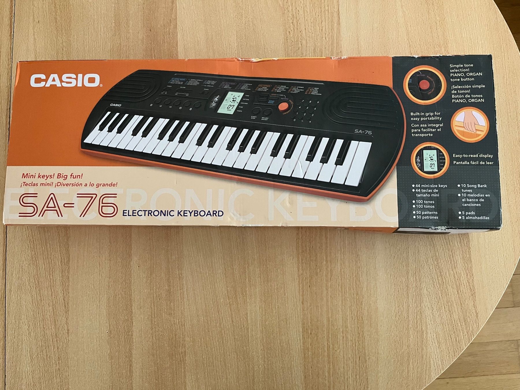 Instruments de musique: CASIO SA-76 Electronic Keyboard – Neuf (Voir description) à Basel par dag_8p9n