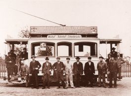 Luzern   LU  -   Tram MAIHOF - Bahnhof - EMMENBRÜCKE um 1905
