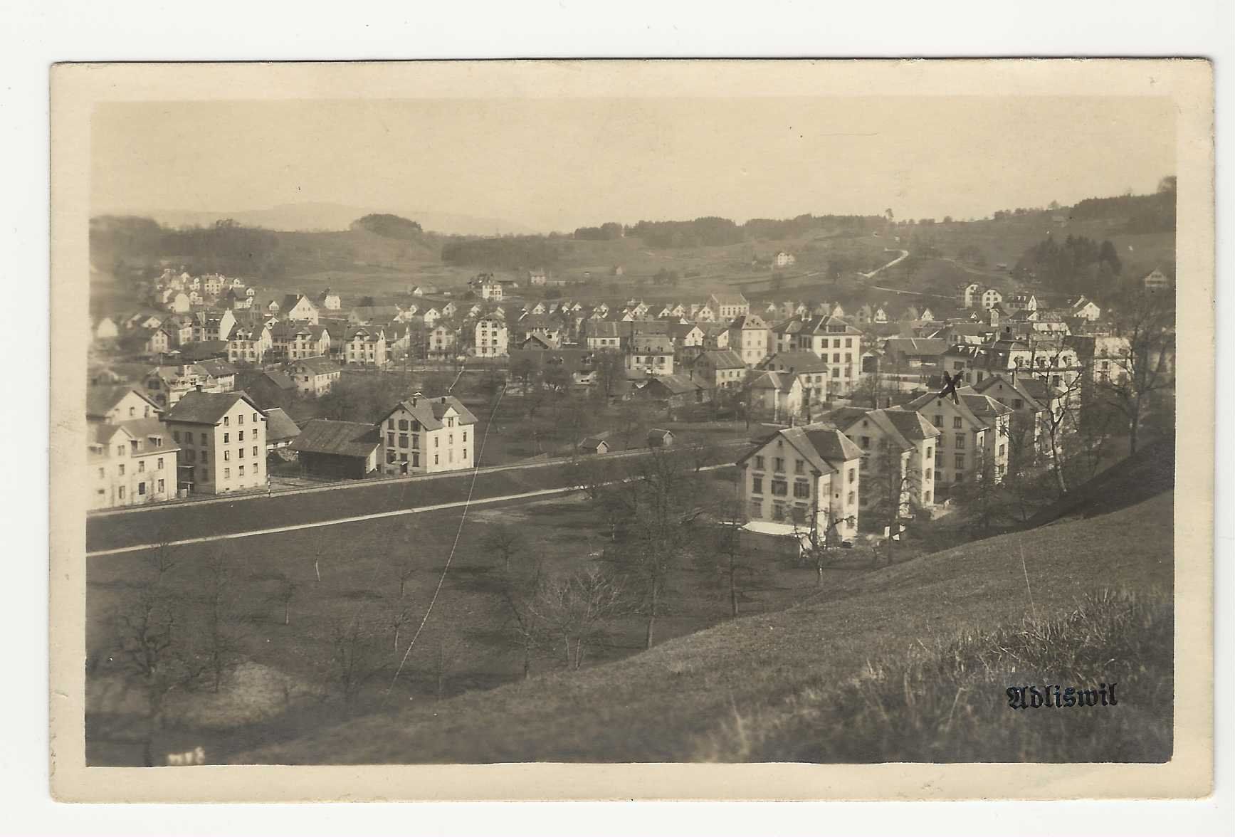 Ansichtskarten: ADLISWIL   1923 – Gebraucht aus Küttigen von rol_hk98
