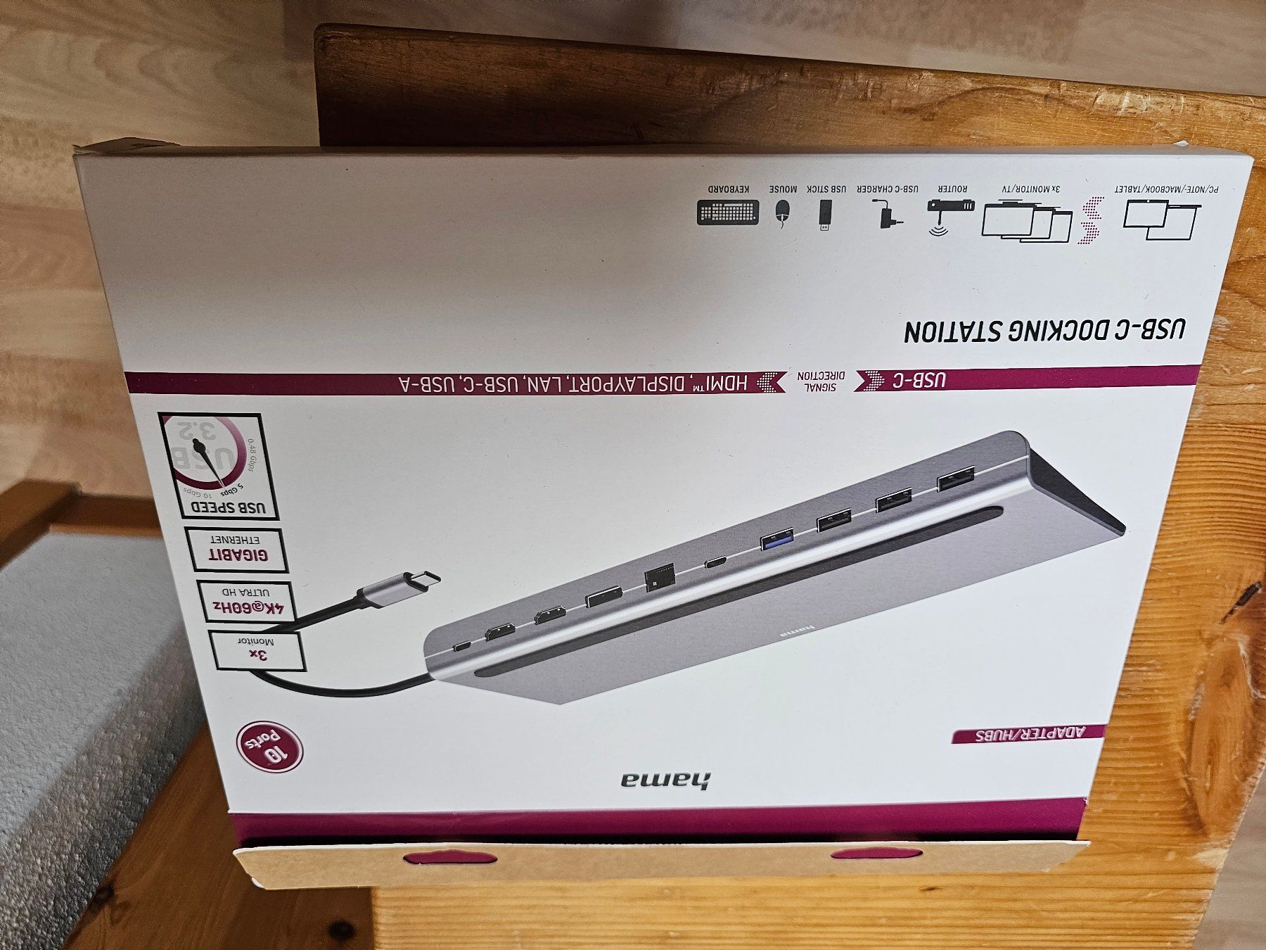 Hama Docking station: HAMA Adapter / Docking – Usato da Seedorf BE venduto da REWOLO 2