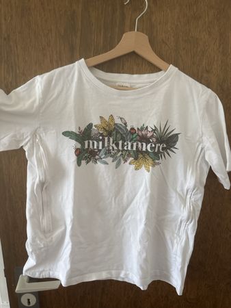 T-shirt blanc Tajinebanane imprimé floral taille 126