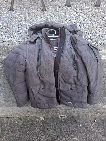 Jacke Tom Tailor Grösse XL grau guter Zustand