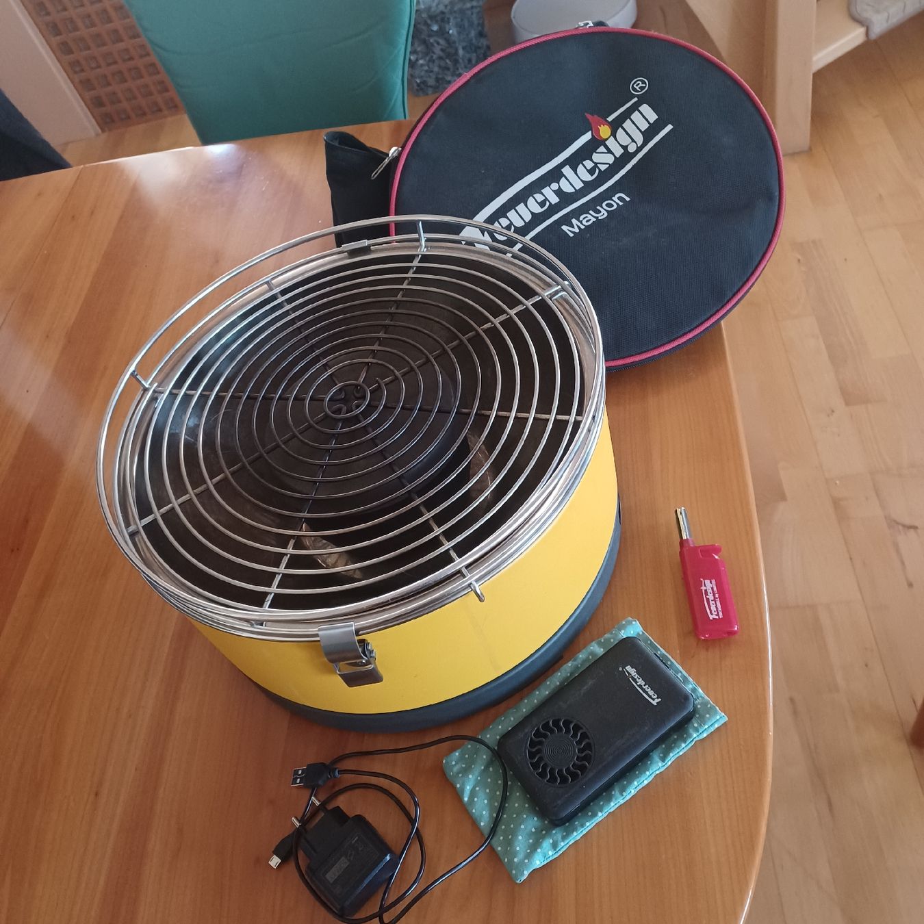 Griglie: Tischgrill  , Kohle – Usato da Waldkirch venduto da Fantasia-101