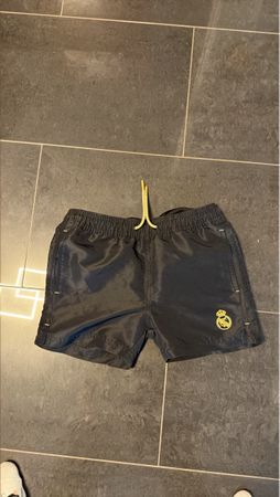 Badehose Real Madrid schwarz gold gebraucht