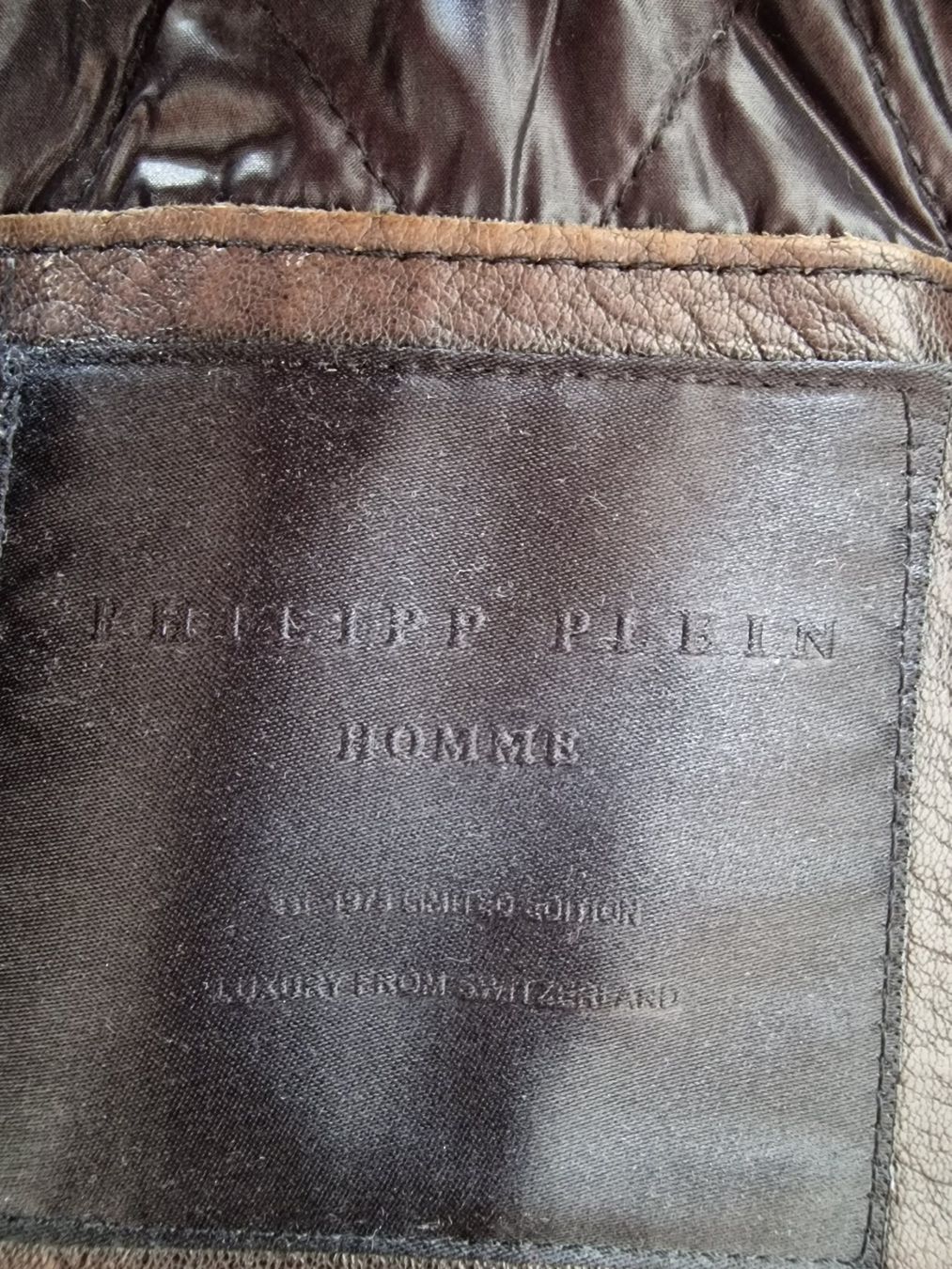Philipp Plein Giacche: Originale Philipp Plein Leder Jacke – Usato da Schafisheim venduto da Sascha.77 8