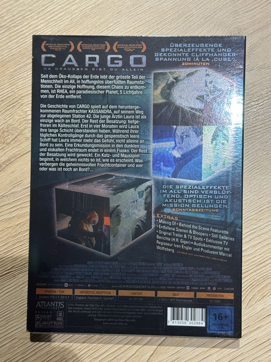Tutti i DVDs: Cargo – Usato da Winterberg ZH venduto da Godzilla-vs-Shimo 1