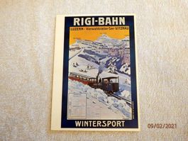 AK, Rigi-Bahn, beschriftet, ungebraucht