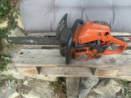 Kettensäge Husqvarna 550 XP  defekt 