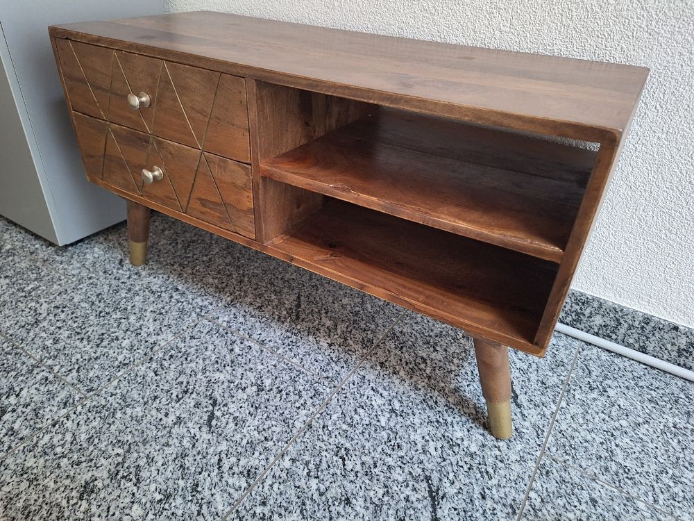 Kleines Sideboard Aus Mangoholz Neu gem ss Beschreibung In Weesen 