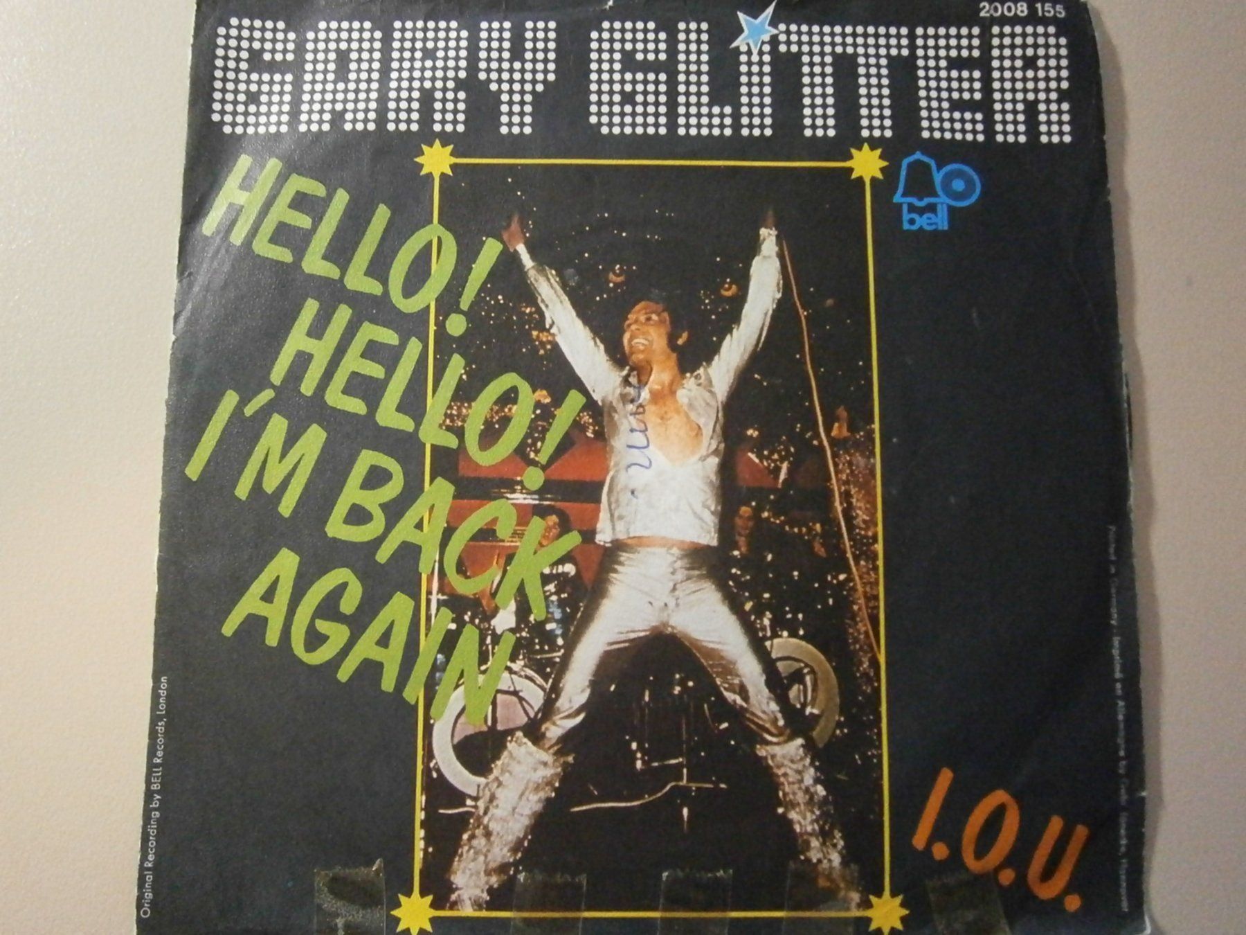 Dischi in vinile: Vinyl-Single Gary Glitter - Hello! Hello! I'm Back Again – Usato da Langenthal venduto da Modo39