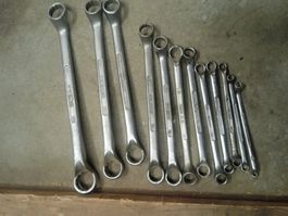 Ring, Gabel-Ring und Gabelschlüssel