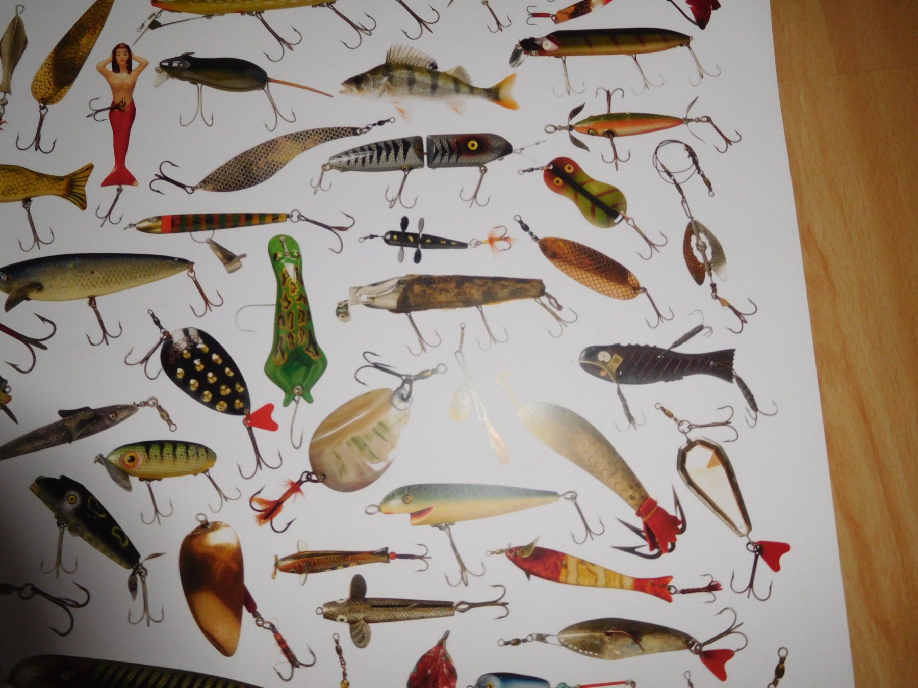 Esche: Wobbler Poster – Nuovo (secondo la descrizione) da Wallbach venduto da Pitralon1 4