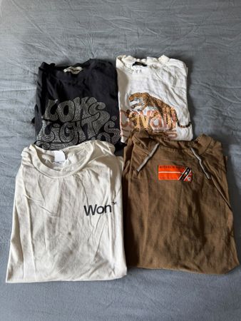 Herren T-Shirt Set 4 Stück diverse Marken gebraucht