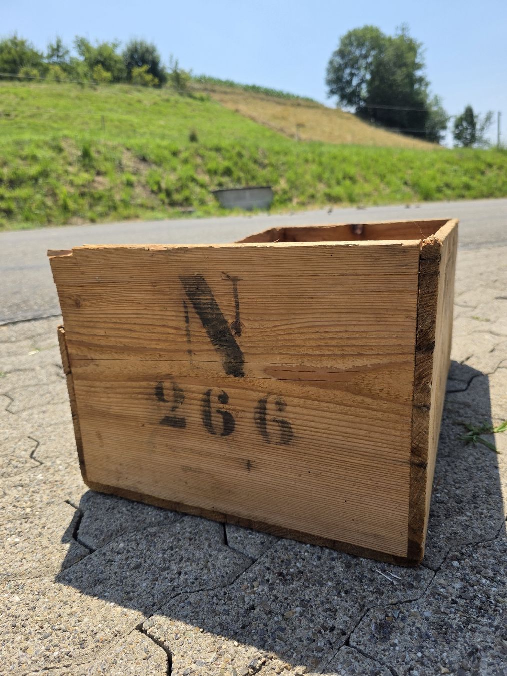 Casse di trasporto: Kiste "Cailler - Schweizer Milchschokolade" – Usato da Uster venduto da Cruleye 2