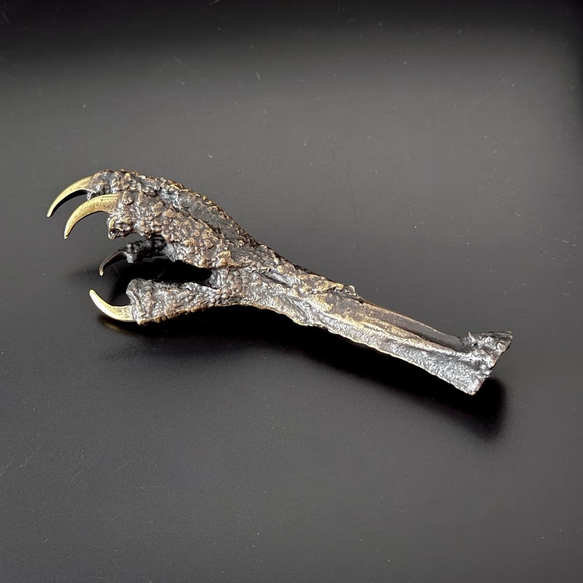 Sculture & Statue: Raubvogelklaue aus Bronze – Usato da Luzern venduto da downtonabbey