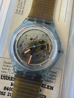 Swatch Automatik ETA movement Uhr transparentes neuwertig