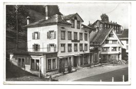 Walzenhausen (AR) Gasthaus zum Kreuz - BP Tanksäule - 1948