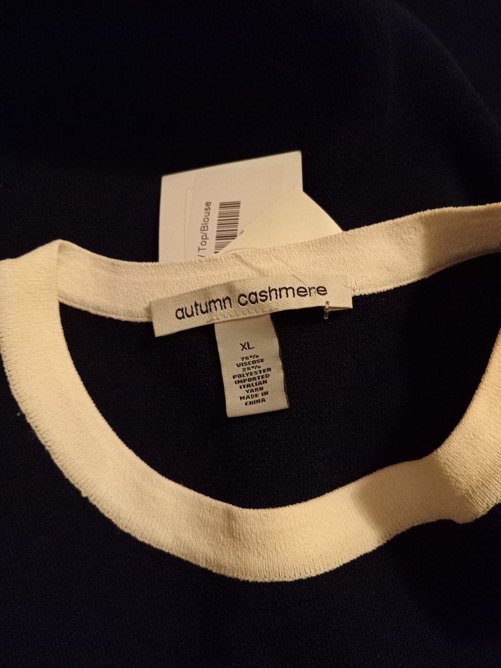 Pullover & Sweatshirts: Top Bluse Pullover autumn cashmere L-XL stretch         02 – Gebraucht aus Obergösgen von crystalfox 6