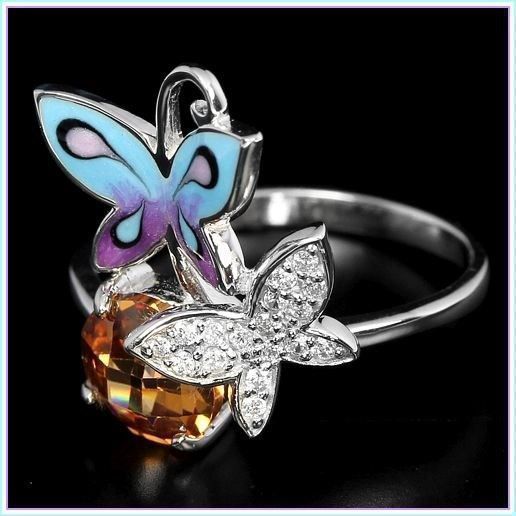Ringe: ♛ Ring & Ohrringe Email 925 Silber – Neu und originalverpackt aus Oberglatt ZH von Hot-Spot 6
