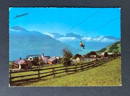 AK Amden Sesselbahn Mattstock Alp Wallau