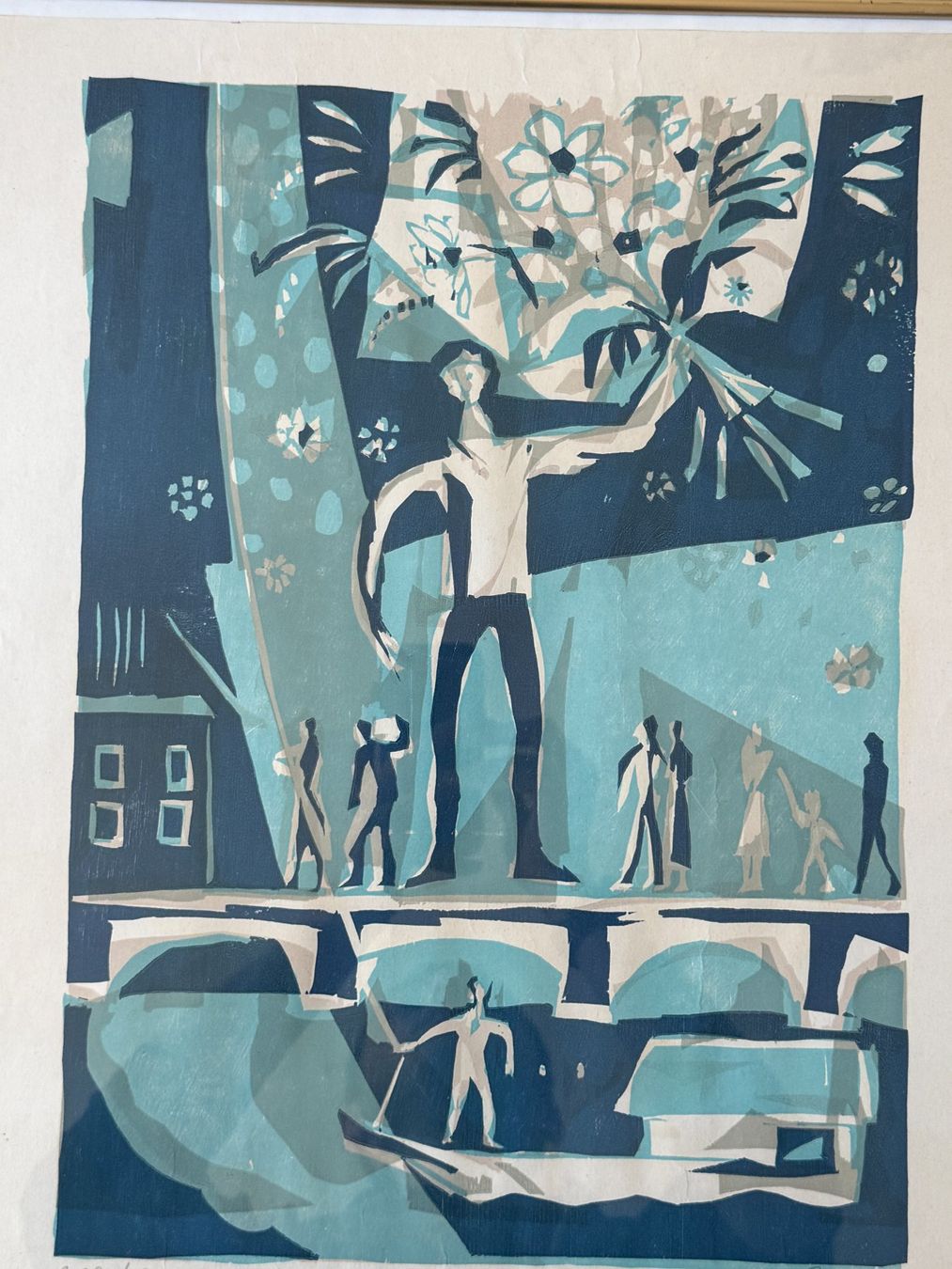 Grafica & Litografie: Lithographie von Hans Studer ab 1 Fr ! – Usato da Basel venduto da Meisenvogelnest 1