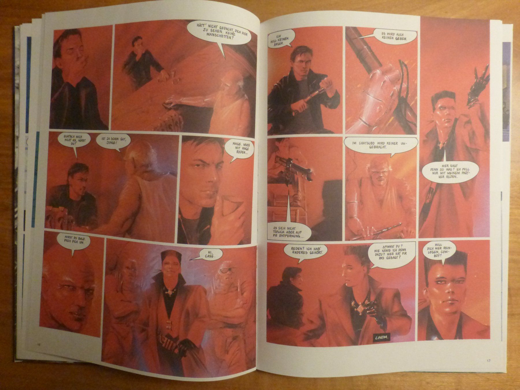 Fumetti: Neuromancer Sci-Fi Comic 1989 Tom De Haven Bruce Jensen – Usato da Zumikon venduto da psisound 8