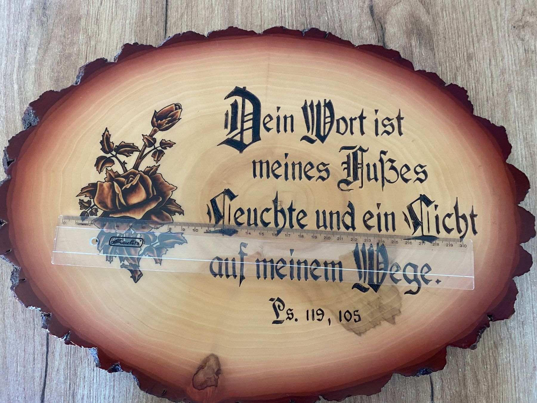 Tutte le decorazioni: Tafel mit Christlichem Spruch – Usato da Bauma venduto da Lieverd01 1