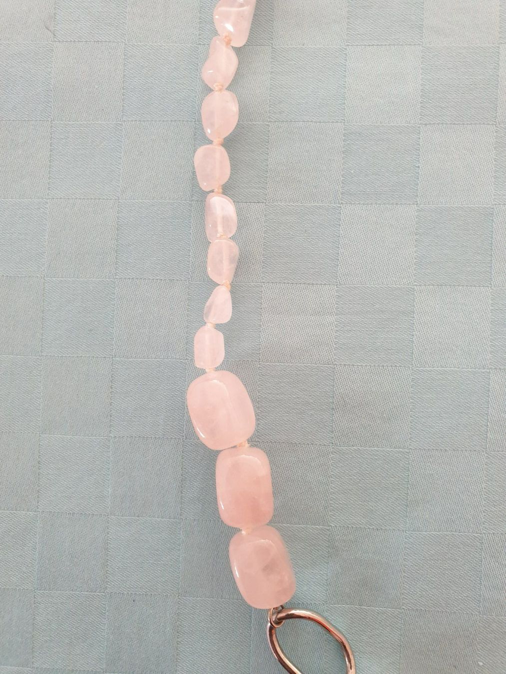 Catenine: Schmuck Halskette Kette Rosenquarz – Usato da Mörschwil venduto da spirspi 8