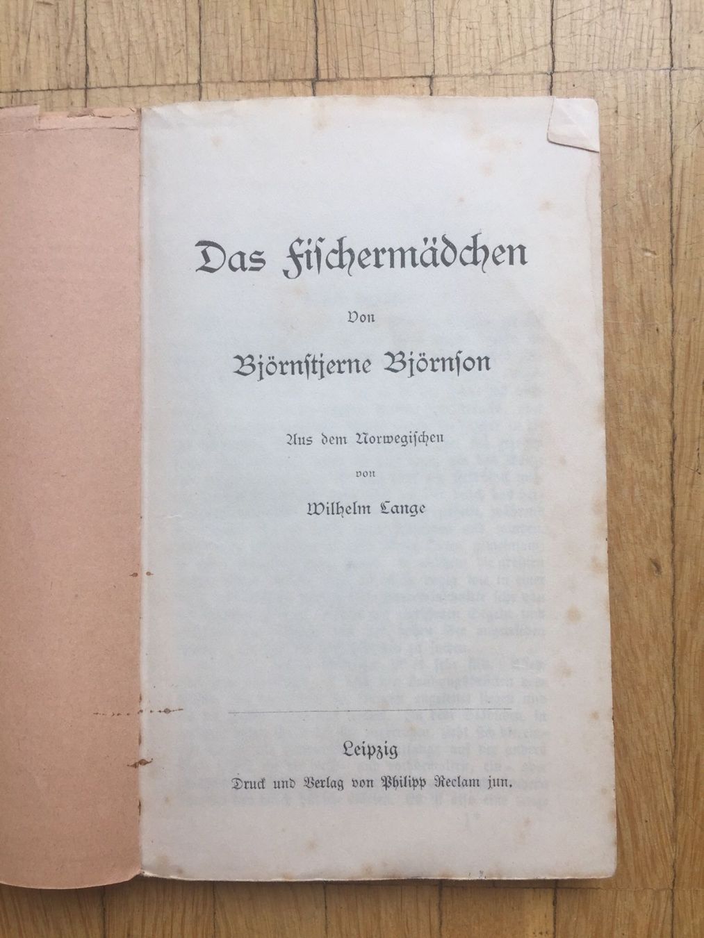 Libri: Das Fischermädchen von Björnson Björnstjerne – Usato da Zuchwil venduto da Space08 1