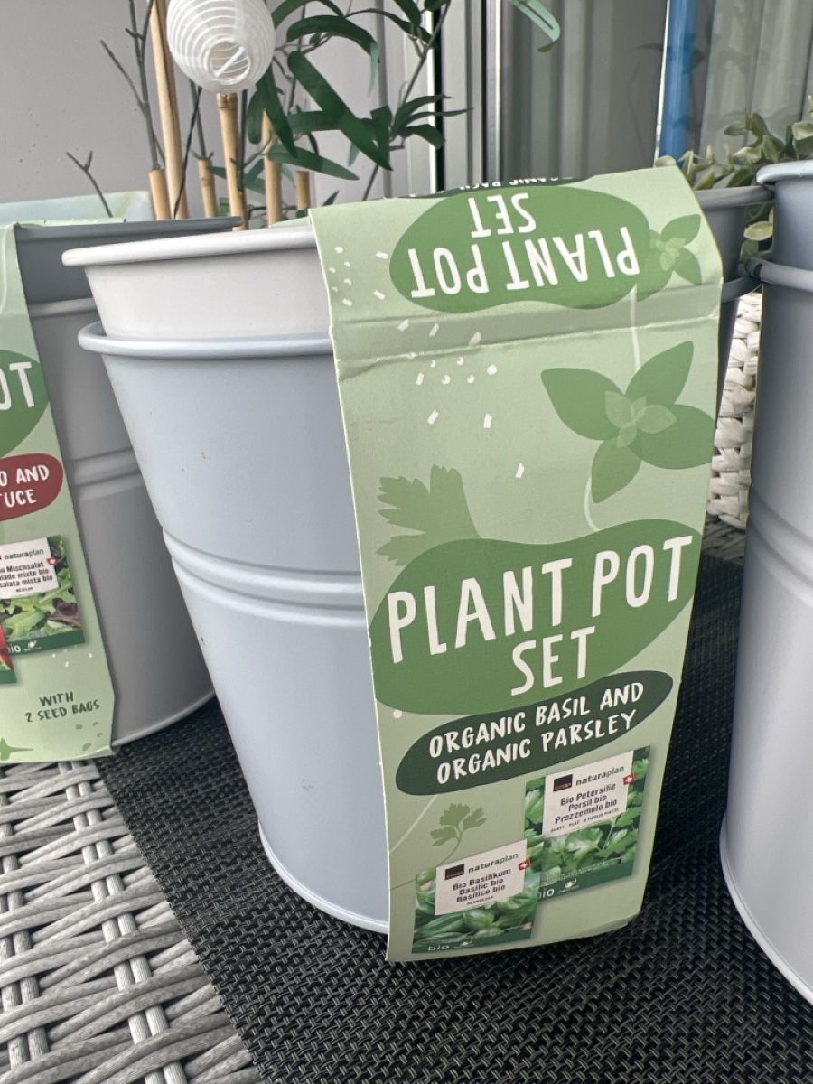 Vasi per fiori: Pflanztopf-Set 3x 2 Töpfe  – Usato da Rheinfelden venduto da kitty69 2