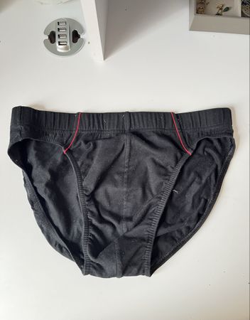 Slip nero taglia M Naturaline Bio & Fair 