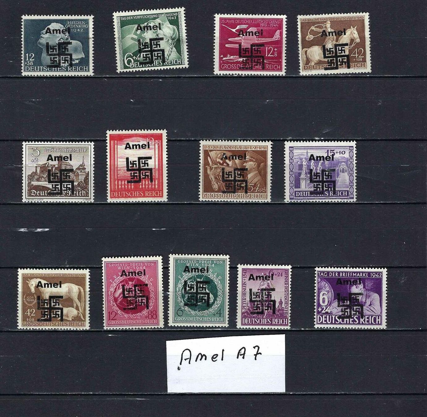 Tous les timbres: WKII Besetzung ** – Neuf avec emballage d'origine à Altstätten SG par Nandodax