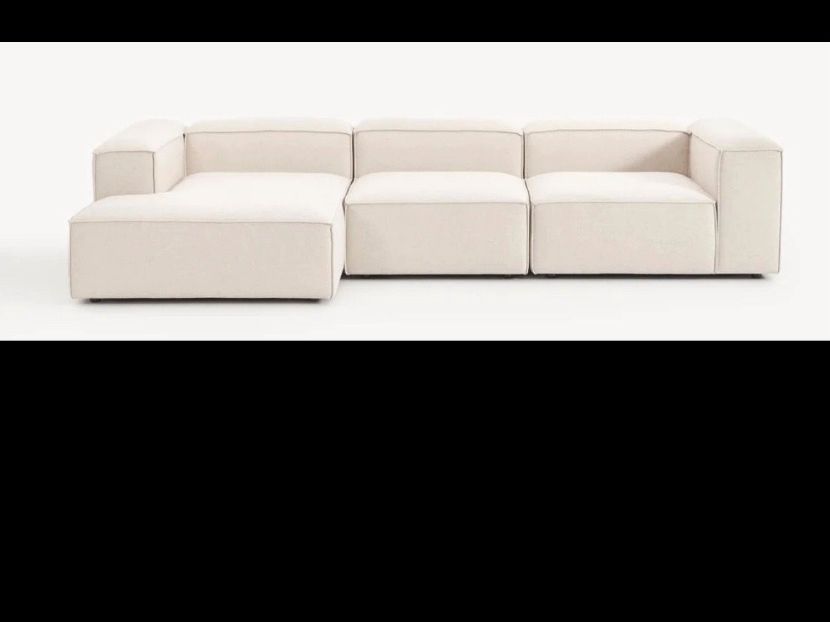 Westwing Divani: Westwing Lennon Sofa Leinen beige – Nuovo (secondo la descrizione) da Rekingen AG venduto da LNPE-Elektro 1
