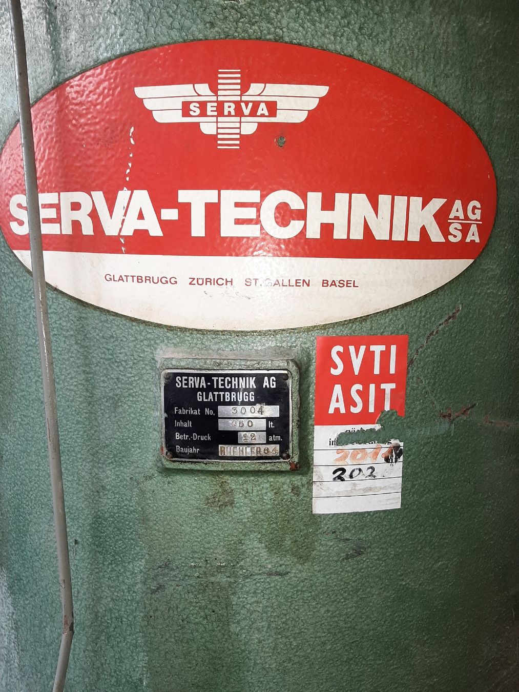 Compressori: Kompressor Burckhardt CN3 mit Serva Kessel  – Usato da Oberhof venduto da mat_7vbb 7