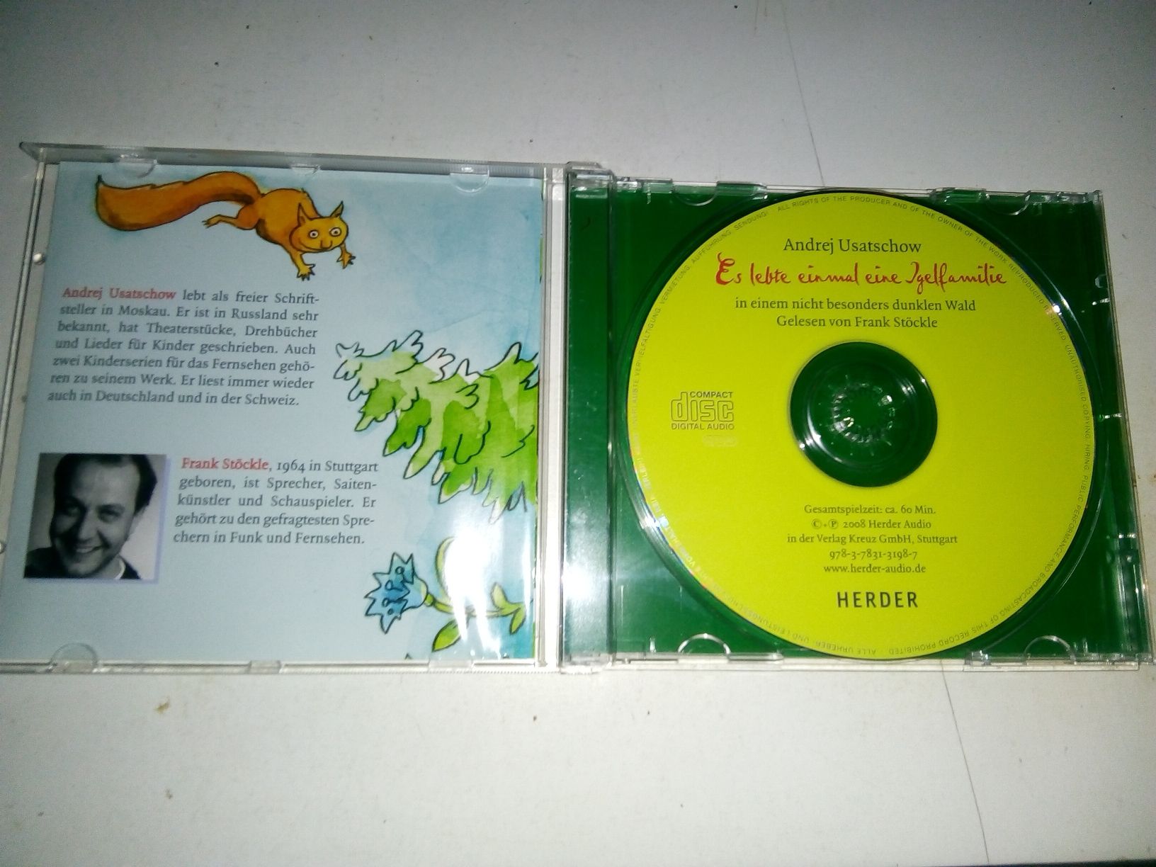 CDs: Es lebte einmal eine Igelfamilie ... (Andrej Usatschow) 2008 – Gebraucht aus St. Gallen von elk2021 2