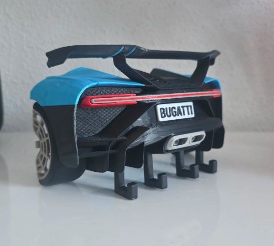 Bugatti Modellini d'auto: Bugatti Chiron Schlüsselanhänger – Nuovo (secondo la descrizione) da Niederweningen venduto da Wellington3D 1
