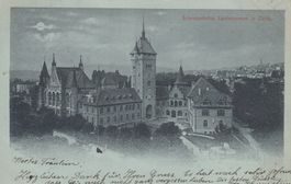 Zürich ZH  -   Schweizerisches Landesmuseum     um  1 8 9 8