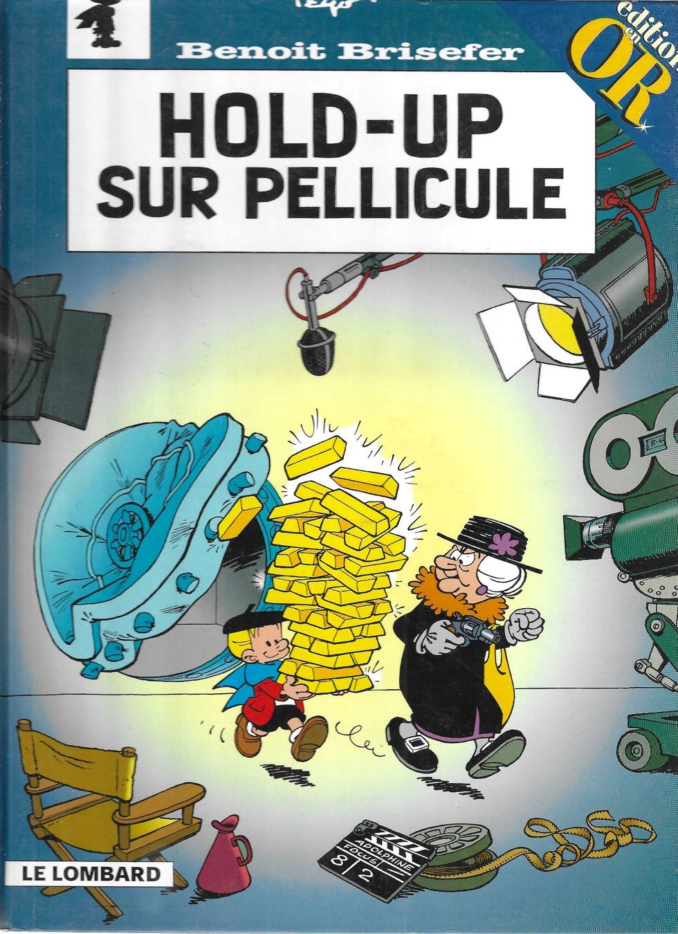 Fumetti: Benoît Brisfer - Hold-Up sur pellicule 1993 TBE – Usato da Savagnier venduto da Ne2065