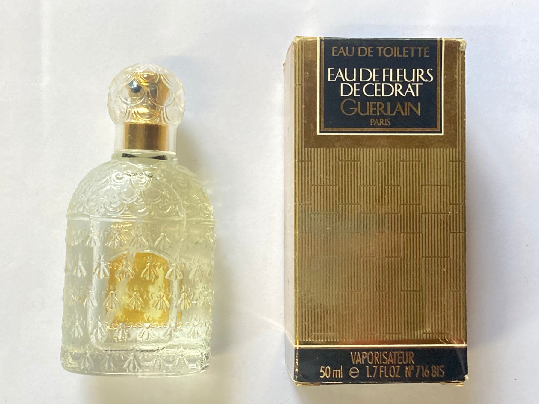 Guerlain Parfum & Eau de Toilette: Vintage 1985 Duft Guerlain Eau de fleurs de Cedrat 50 ml – Gebraucht aus Zürich von le_souk 1