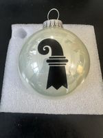 Basler Weihnachtskugel,  neu, mit Baslerstab Motiv!