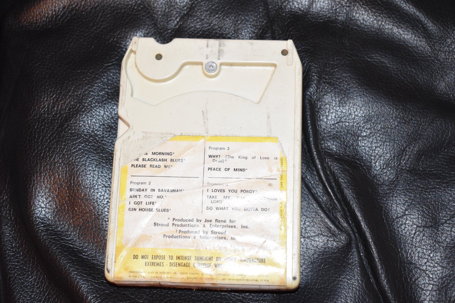 Musicassette: Cassette stéréo 8 Pistes – Usato da Le Locle venduto da skycomputer 1